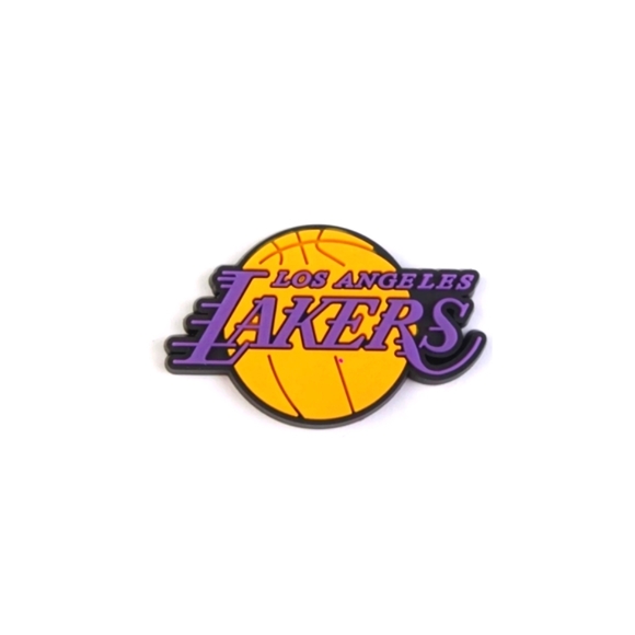 Lakers Croc Charm Set | Lakers Jibbitz | Basketball Croc Charms | Bracelet Charm - Picture 5 of 5